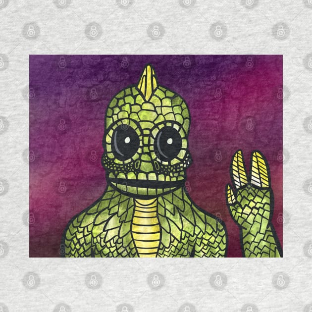 Sleestak Land of the Lost by chawlie